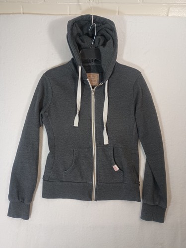 VETEMENTS Felpa con cappuccio e zip Pacific Merchants Cali Love Heritage donna M grigia surf