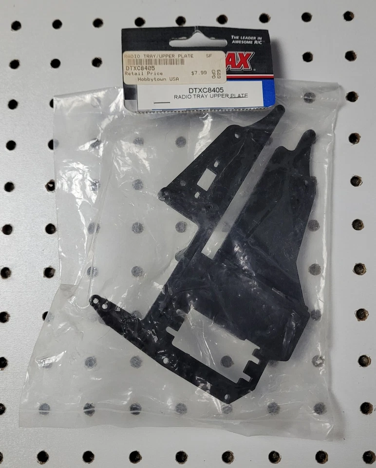 Duratrax Street Force GP Radio Tray / Upper Plate DTXC8405
