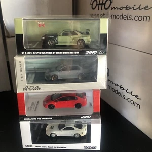 INNO Tarmac Error 404, Red JDM 1:64 mix Lot Of 4, New, Free Post - Picture 1 of 5