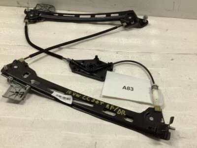 2009 2017 VOLKSWAGEN CC FRONT RIGHT PASSENGER DOOR WINDOW REGULATOR OEM+ - Image 1 of 4