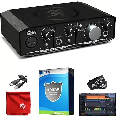 Mackie Onyx Artist 1-2 USB Audio Interface + 4 Year Extended Warranty - Image 1 of 4