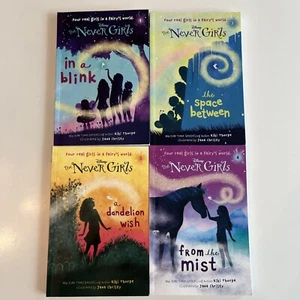 Lot of 4 - DISNEY THE NEVER GIRLS Books by Kiki Thorpe Books 1-4 - Picture 1 of 7