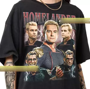 Homelander Vintage T-Shirt, Gift For Women And Man Unisex T-Shirt - Picture 1 of 3