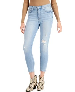 Celebrity Pink Juniors' Size 13 High Rise Skinny Ankle Jeans Light Wash NWT - Picture 1 of 3