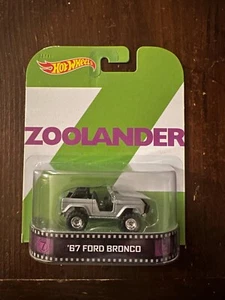 Hot Wheels Retro Entertainment Zoolander Ford Bronco 1/64 - Foto 1 di 1