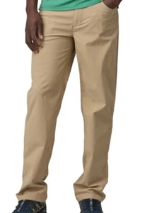 PATAGONIA Mens 36/30 Organic Cotton Quandary Chino Pants-Beige-Relaxed Fit - Picture 1 of 6