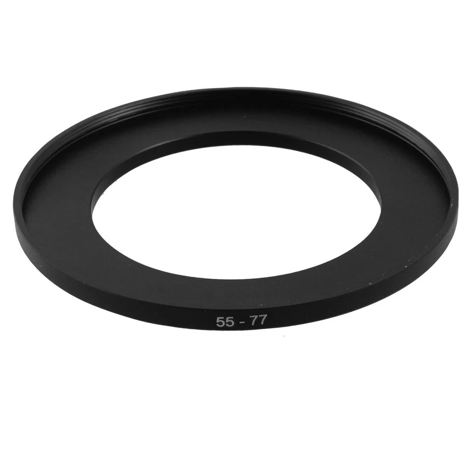 55mm-77mm 55mm to 77mm  55 - 77mm Step Up Ring Filter Adapter for Camera Lens - Image 1 of 1
