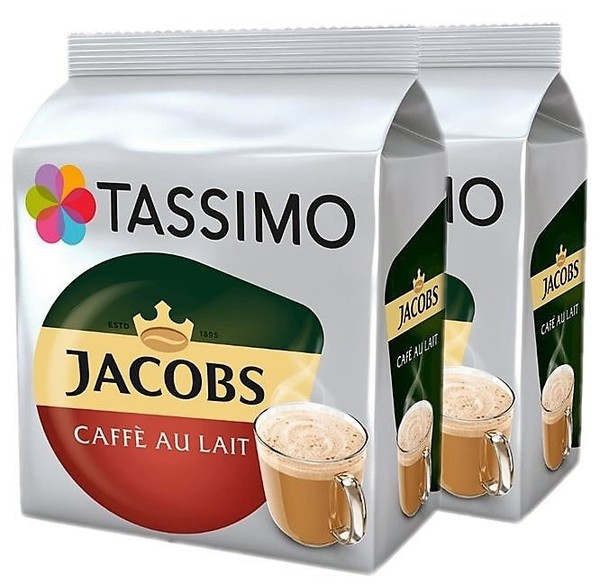 2 x packs tassimo milk lyophilised from disks T Capsules - 32 32 Beverages Photo Related