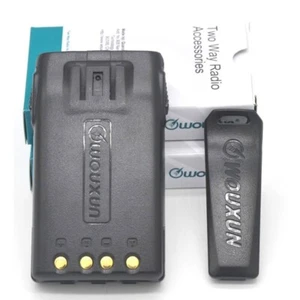 WOUXUN Battery Pack 2600mAh 1700mAh Belt Clip for KG D1P UV6D Radio Power Supply - Picture 1 of 10
