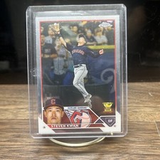 2023 Topps Chrome #107 Steven Kwan Baseball Card Rookie Cup