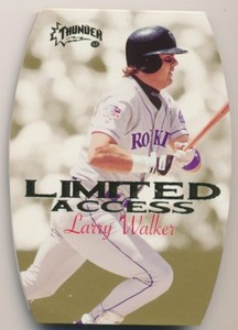 LARRY WALKER 15LA 1998 Circa Thunder LIMITED ACCESS ROCKIES