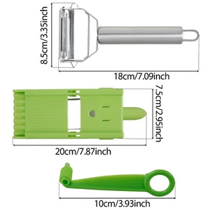 Multifunctional Single Blade Peeler Portable Multifunctional Peeler DEE - Picture 1 of 11