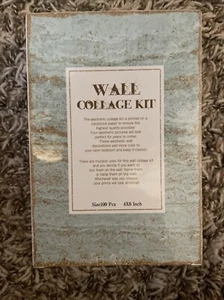 100pcs Wall Collage Kit, Double-Sided Vintage Artwork, 4x6 Cardstock - Picture 1 of 2