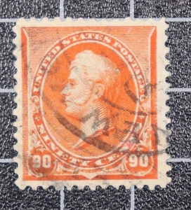 Scott 229 - 90 centavos Jefferson - Usado - Bonito sello - SCV - $140,00 - Imagen 1 de 2