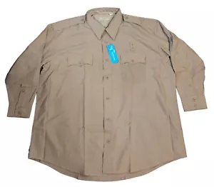 Frontline Tact Squad Call Of Duty Mens Shirt 19/34 Brown Long Sleeve NWT - Picture 1 of 11