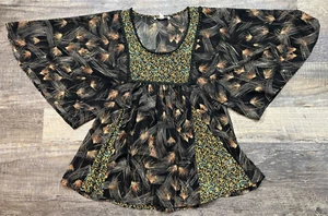 Camisa para mujer Love Fire Nordstrom Boho festival campesino talla XS - Imagen 1 de 13