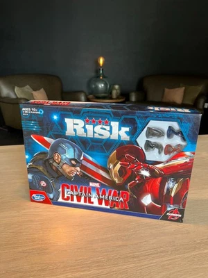 Marvel Captain America RISK Civil War Edition Board Game - Image 1 of 4