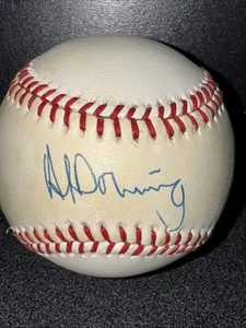 Al Downing Autogramm signed Official American League Baseball BAS Beckett - Bild 1 von 6