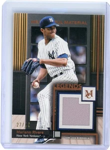 2024 Topps Museum Collection Meaningful Material Relics Mariano Rivera 27/49 - Picture 1 of 2