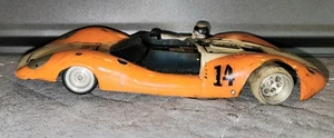 Slot car vintage 1/24 LeMans telaio in linea ottone personalizzato testato funzionante - Foto 1 di 6