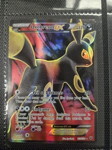 Umbreon EX 119/124 Holo Full Art Ultra Rare XY Fates Collide - Picture 1 of 2