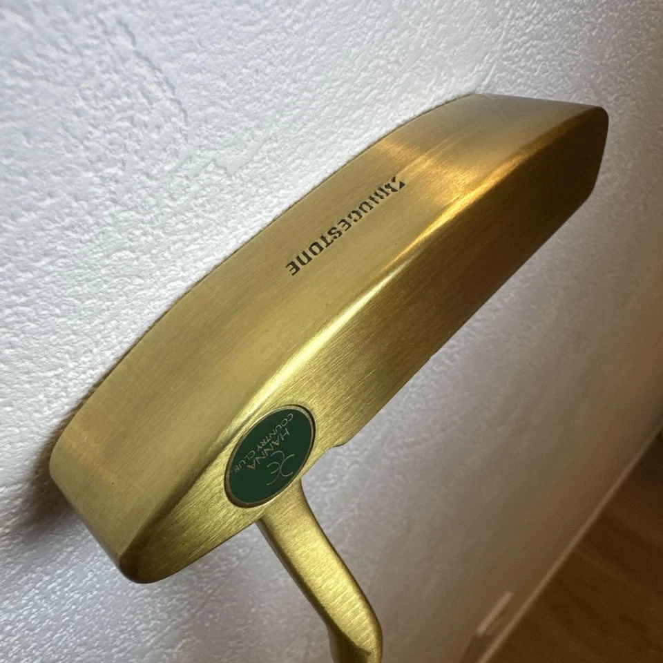 Bridgestone Hanna Country Club Gold Putter Limited Rare Used - Image 1 of 4