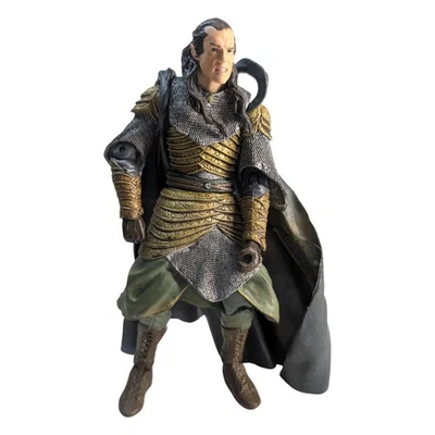 Lord of the Rings FOTR Elrond Action Figure Elven Sword Attack Toy Biz 2001 Foto 1 de 4