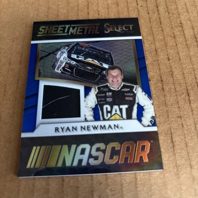 2017 Select Sheet Metal BLUE RELIC SP /199 Ryan Newman #SM-RN NASCAR Racing (f3) - Image 1 of 2