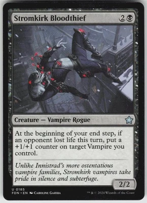 MTG Stromkirk Bloodthief 185 Foundations U Normal NM - Image 1 of 2