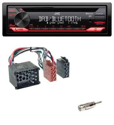 JVC CD DAB USB Bluetooth MP3 Autoradio für Land Rover Defender (2001-2007) - Bild 1 von 4