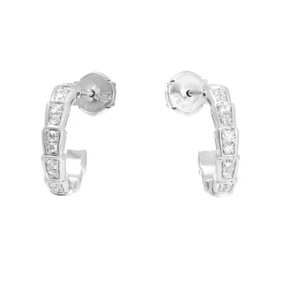 Pendientes BVLGARI Serpenti (Viper) 356172 oro blanco 18k Foto 1 de 4