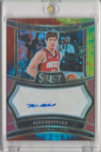 2024-25 Panini Select Reed Sheppard #RS-SHP RC Rookie Tie-Dye /25 Auto - Picture 1 of 2