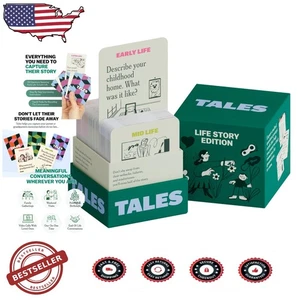 Capture Memories: Life Story Interview Kit Cards, 150 Expert Questions, All Ages - Picture 1 of 11