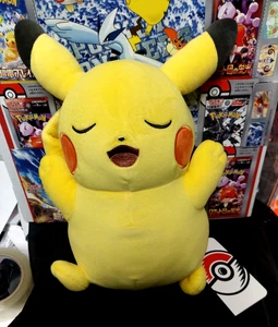 Pokemon Center Sweet Dreams Sleeping Pikachu Plush 13" Japan New w/tag - Picture 1 of 3