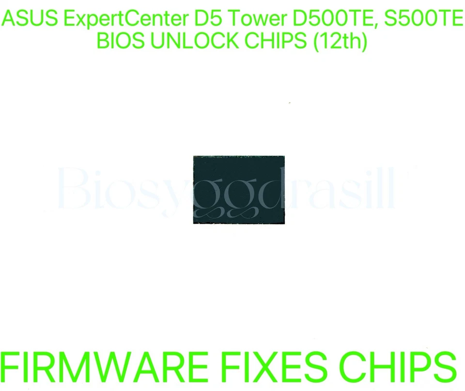 ASUS ExpertCenter D5 Tower D500TE, S500TE, ADMIN SIN CONTRASEÑA FIRMWARE BIOS CHIP Foto 1 de 1
