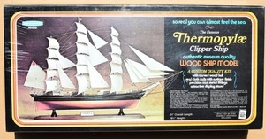 Thermopylae Clipper Ship Wood Model Kit 182, New Sealed Box, Scientific Models - Picture 1 of 4
