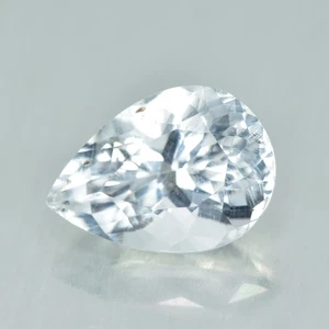 2.52Ct Pear Shape _ Sparkling Untreated Afghanistan Pollucite Gemstone - Picture 1 of 1