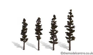 TR3561 Woodland Scenics Standing Timber 4 Pack 4" - 6" Ready Made Trees TMC - Picture 1 of 1