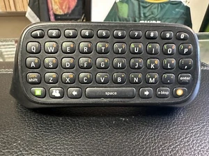 Chatpad Keypad OEM Microsoft Black for Xbox 360 Console Video Game Controller - Picture 1 of 2