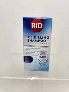 RID Lice Killing Shampoo w/ Comb Proven & Effective Lice Treatment 2 Oz Exp 8/25 - Picture 1 of 1