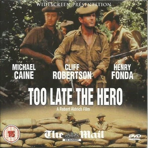 TOO LATE THE HERO -- MAIL ON SUNDAY PROMO DVD - Bild 1 von 2