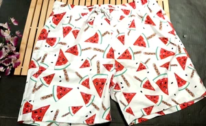 MEN'S WATERMELON PRINT SWIM TRUNKS XL , NWOT - Picture 1 of 4