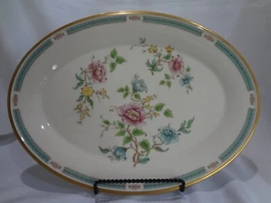 Lenox Porzellan - Morning Blossom - große ovale Servierplatte - Bild 1 von 5