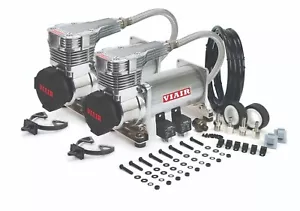VIAIR Dual 425C Platinum Truck Mount Air Compressors for Train Horns - 12 Volt - Foto 1 di 1