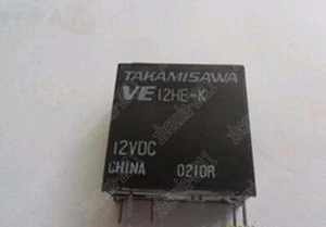 5 Stück gebrauchtes Takanozawa VE12H-K Relais #A6-12 - Bild 1 von 4