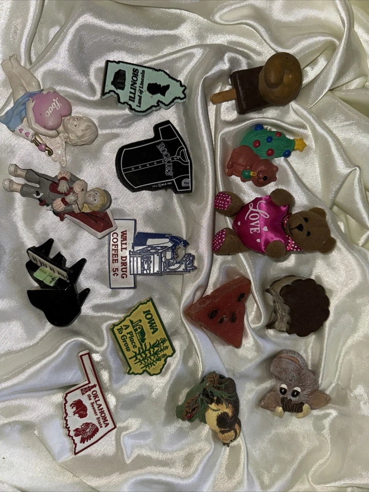 ENORME LOTE DE IMANES DE NEVERA DE COLECCIÓN - Utensilios de cocina, comida, decoración del hogar estados AA48 Foto 1 de 4