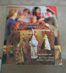 Hallmark "FOR KEEPS" Magazine Vol.1 issue #2 Winter 2002 Ornament Keepsake Club - Bild 1 von 6