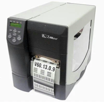 Zebra Z4M Plus Z4M00-2001-0000 Thermal Barcode Label Tag Printer Parallel 203DPI - Image 1 of 2