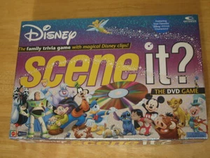 DISNEY Scene it? DVD Board Game 100% COMPLETE! Metal Tokens - Picture 1 of 5
