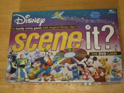 DISNEY Scene it? DVD Board Game 100% COMPLETE! Metal Tokens - Image 1 of 4